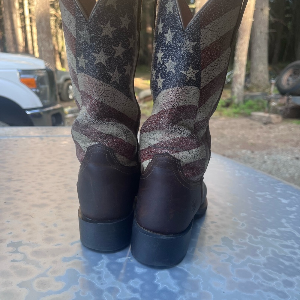American Flag Cowboy Boots